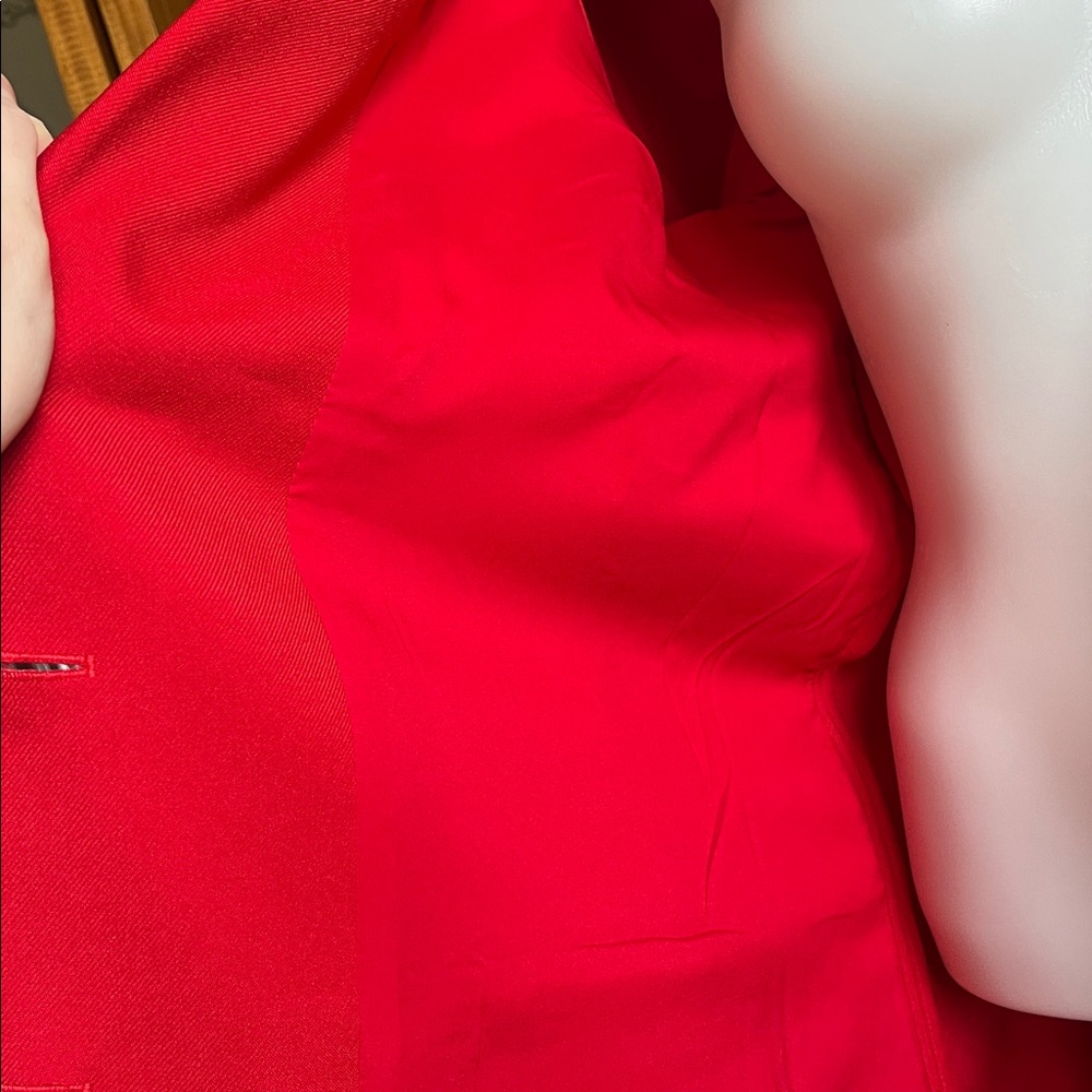 Tomato Red Blazer - Picture 6 of 6
